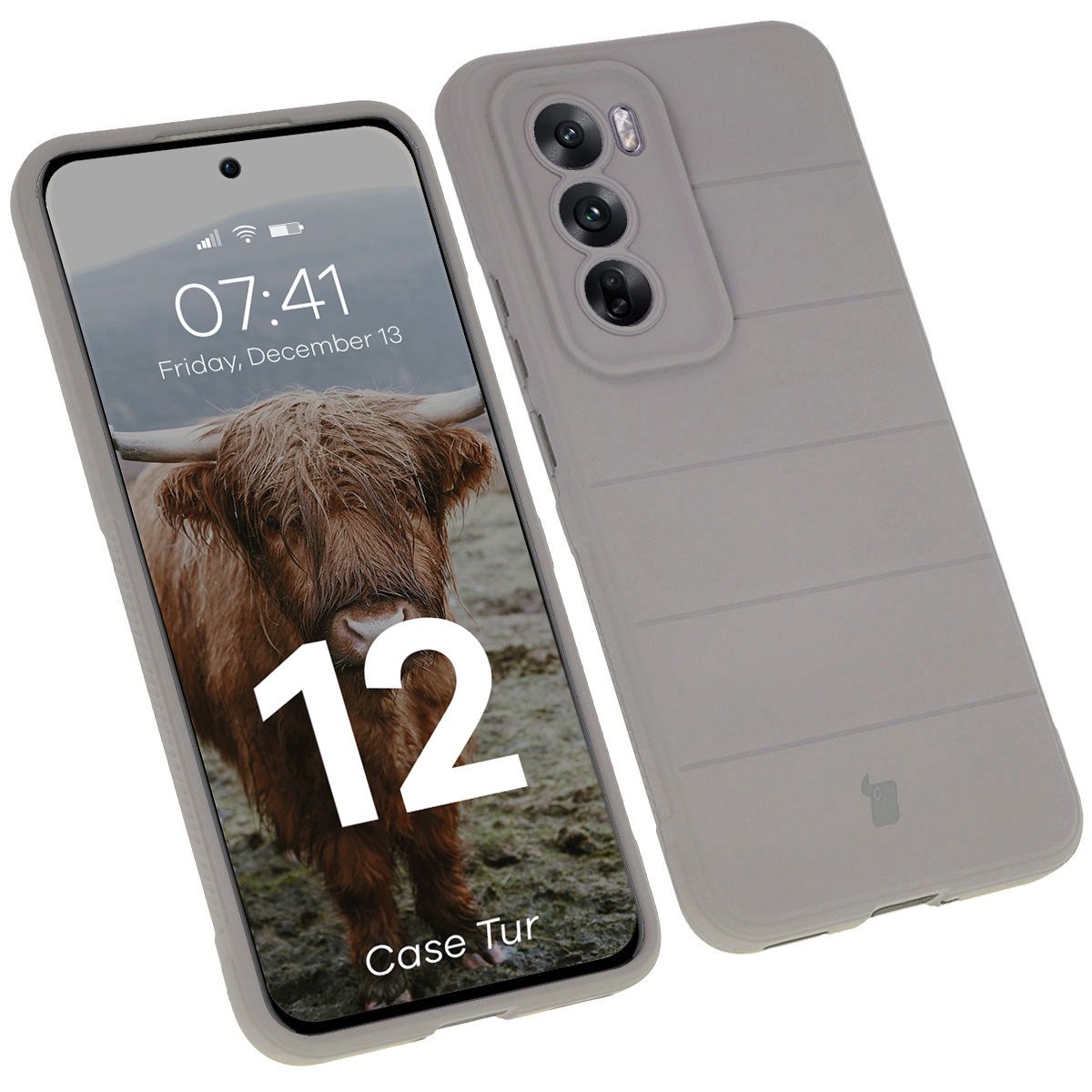 Pancerne etui Bizon Case Tur do Oppo Reno 12